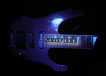 Mindscape Guitarist Scot Lee's Guitar